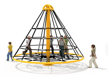 Soft Safe Reusable Rope Climbing Structure For Residential Area KP-PW024